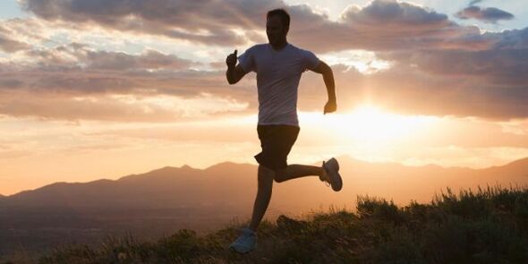running and active lifestyle to prevent prostatitis